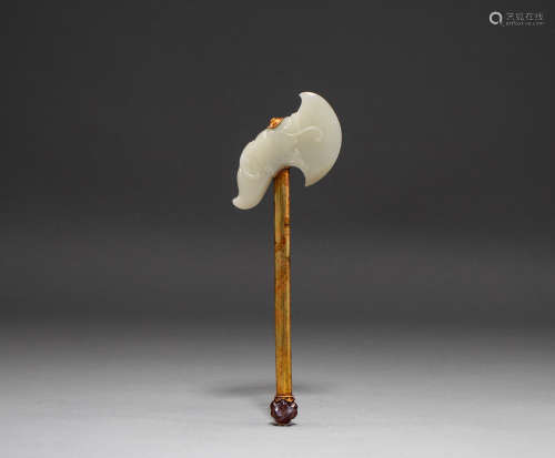 Hetian Jade scepter of liao Dynasty, China