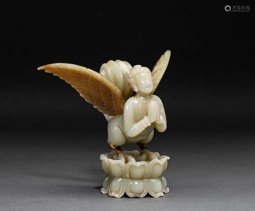 Hetian jade god bird of Liao Dynasty