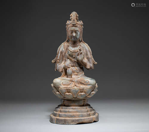 Ye La Stone Buddha statue in Song Dynasty of China