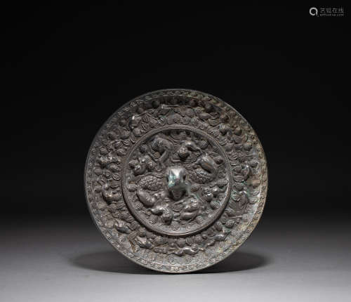 Chinese Bronze mirror of tang Dynasty