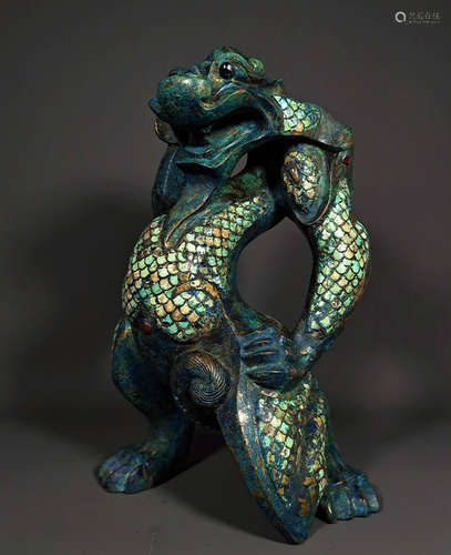 Bronze beasts of Han Dynasty in China