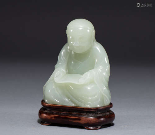 Jade Buddha of Qing Dynasty, China