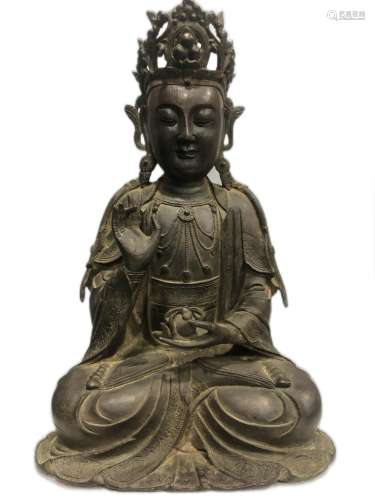 Chinese Bronze Buddha statue