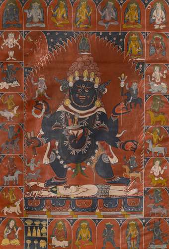 Mahakala Thangka