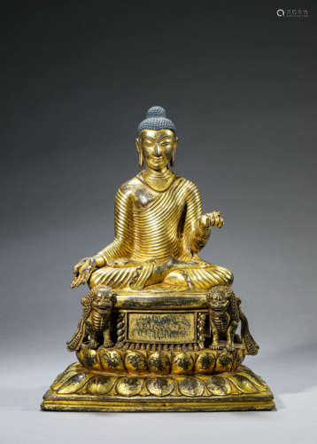 Bronze Swat-Type Shakyamuni Statue