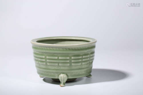 Celadon Tripod Censer