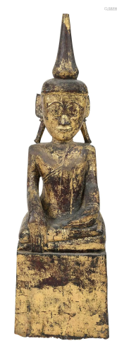 Thai Giltwood Buddha