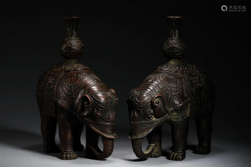 Bronze ornaments of Qing Dynasty