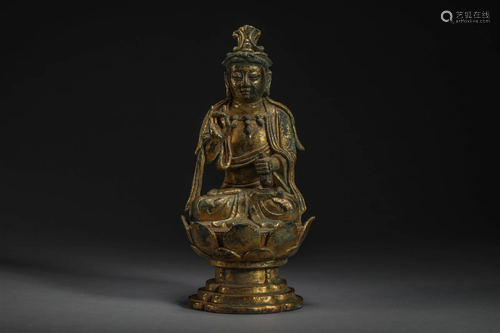 Liao Dynasty bronze gilding viewing audio and video