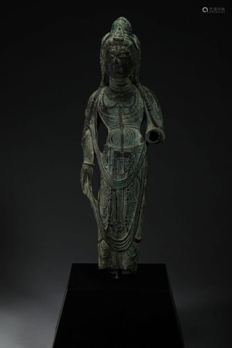 Bronze Buddha of Tang Dynasty