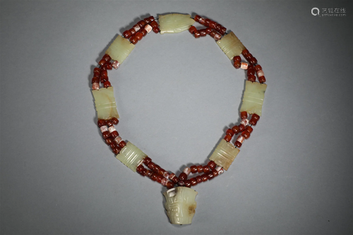 White jade assemblage of Western Zhou Dynasty