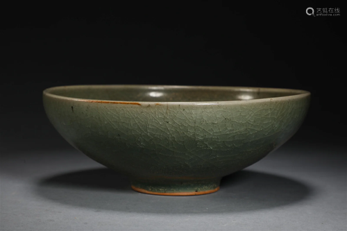 Celadon bowl of Song Dynasty