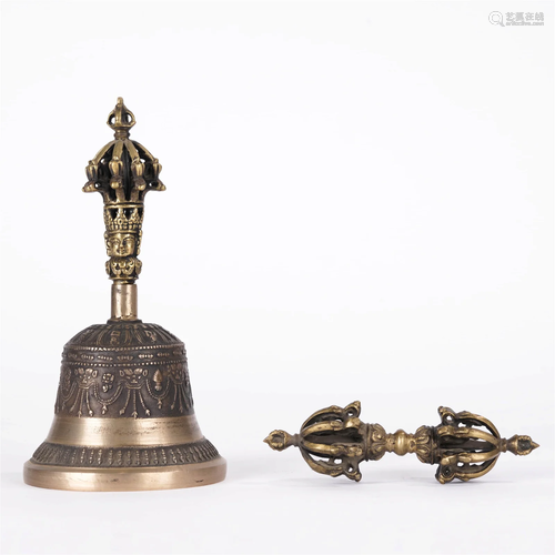 Bronze Vajra Buddhist Bells