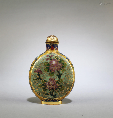 A Cloisonne Snuff bottle