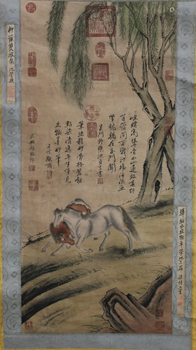 Chinese Hanging Scroll Painting