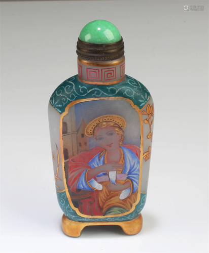 Chinese Peking Glass Snuff Bottle