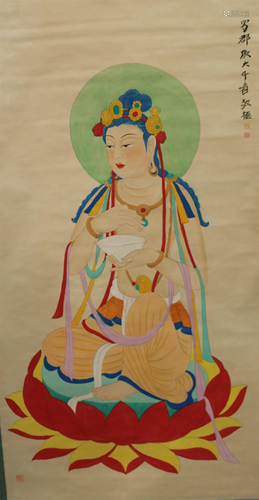 Chinese Hanging Scroll Painting