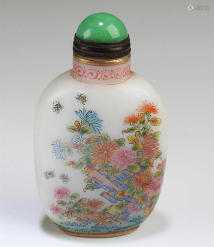 Chinese Peking Glass Snuff Bottle