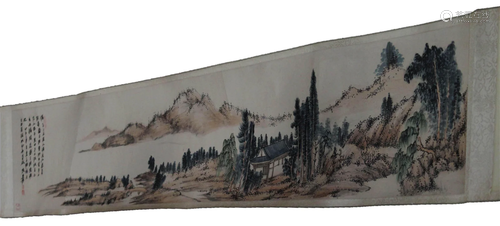 Chinese Long Scroll Painting