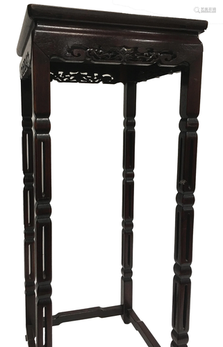 A Chinese Square Wood Table