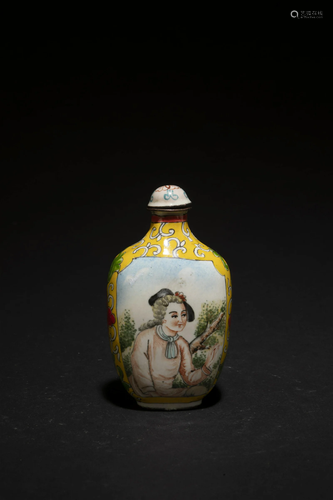 An Enamel Snuff Bottle