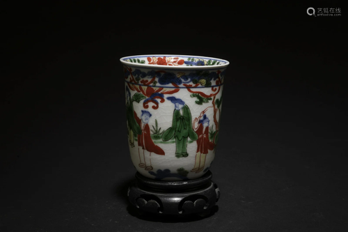 A Doucai Porcelain Cup