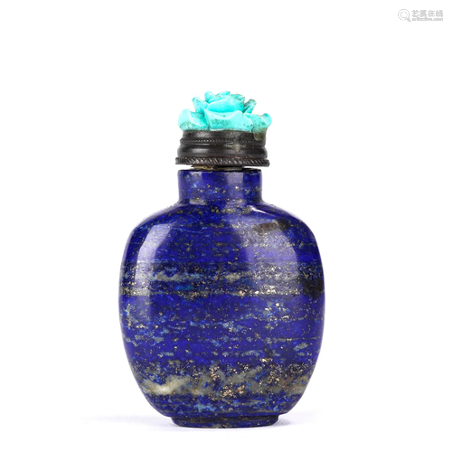 Lapis Lazuli Snuff Bottle