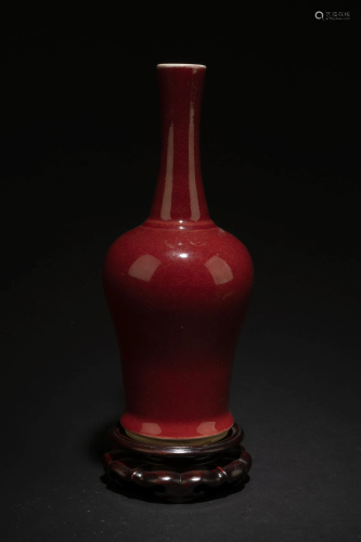 A Red Mallet Vase