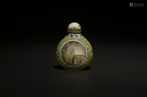 A Cloisonne Snuff bottle