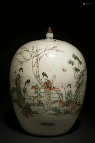 Antique Porcelain Jar