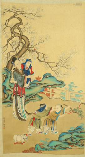 Chinese Hanging Scroll Painting