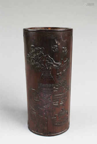 Chinese Bamboo Brushpot