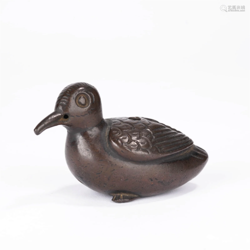 Bronze Bird-Shape Water Dropper