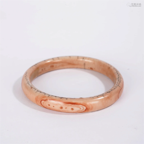 Faux-Bois Glaze Bangle