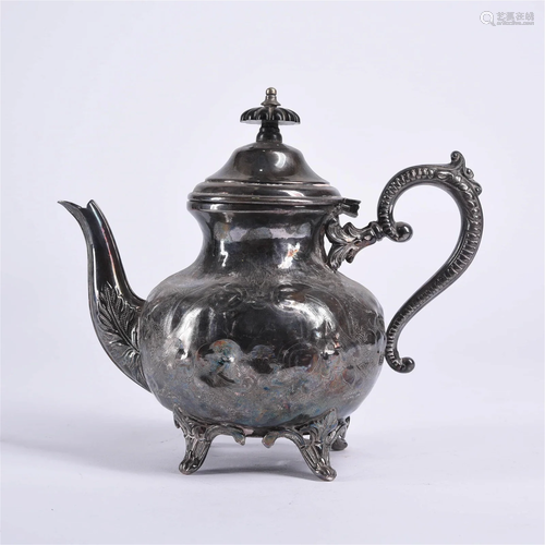 19 Century, Silver Pot