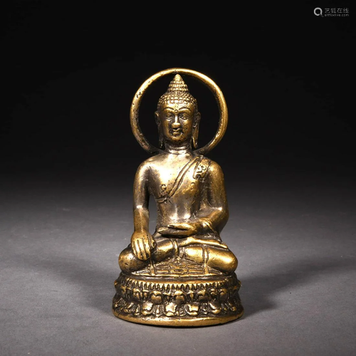 Bronze Figure Of Buddha