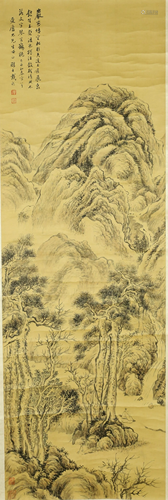 Chinese Hanging Scroll Painting