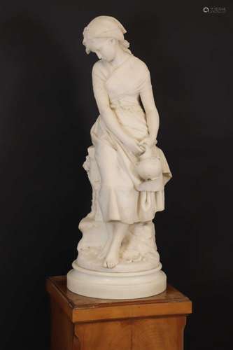 Mathurin MOREAU (1822-1912) "La source" sculpture ...