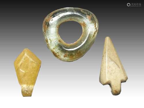 Greek Miniature Arrowheads Pendants & Amulet