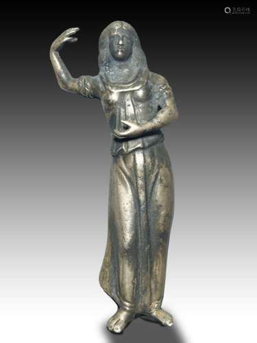 Medieval Figure Of A Dancing Maiden, Probably Celtic