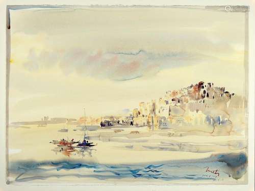 Kaiko Moti, 1926 Bombay - 1989 Paris, watercolour