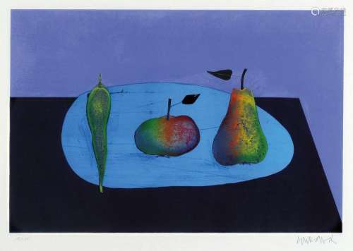 Paul Wunderlich, 1927 - 2010, two lithographs,a. Adam and
