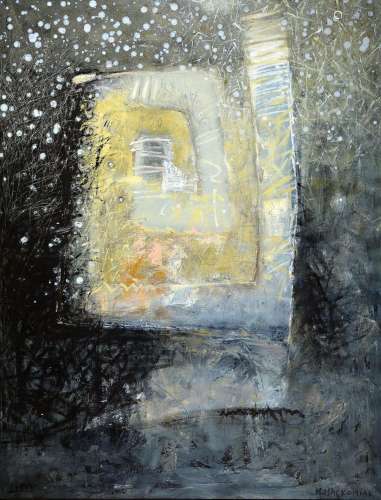 Malgorzata Mackowiak, born 1964, abstract composition