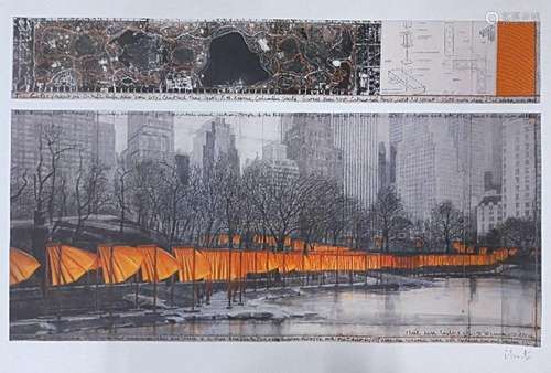 Christo, 1935 GabroVo-2020 New York City, # 'The Gates