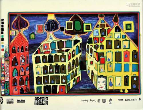 Friedensreich Hundertwasser, 1928 Vienna - 2000