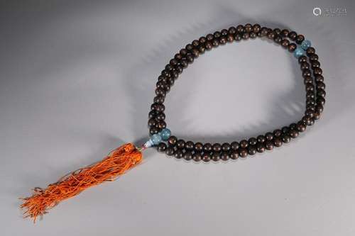 CHINESE AGARWOOD ROSARY