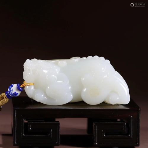 Hetian Jade Pixiu Ornament