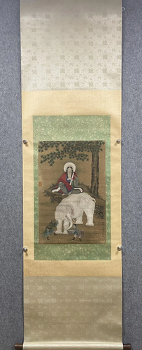 Ding Yunpeng Silk Hanging Scroll Painting