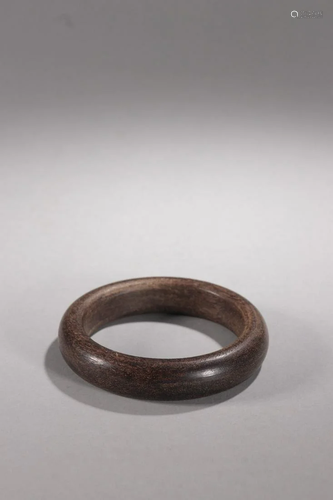 Agarwood Plain Bangle