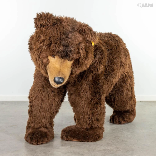 Steiff Studio Bear, EAN 500503, around 1987-1990 (160 x 95cm...